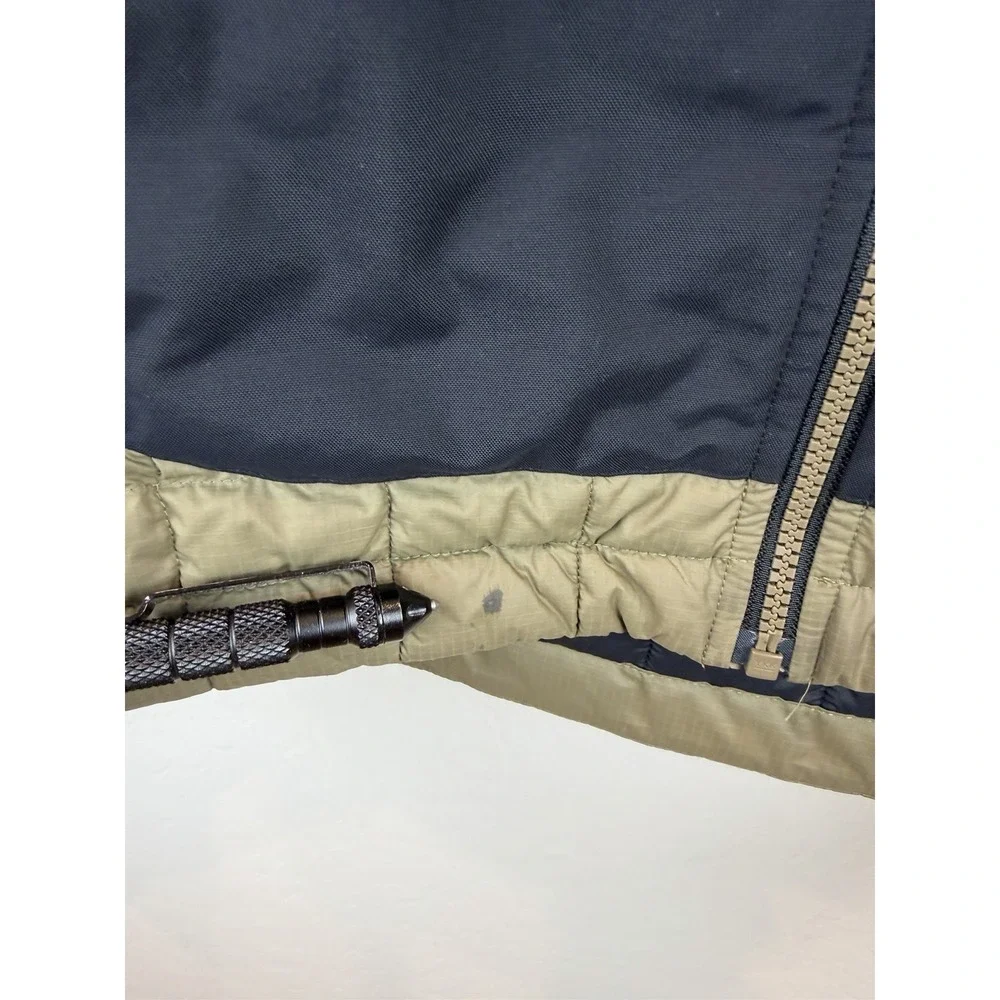 The‎ North Face Thermoball Quilted Puffer Jacket Men's Size S Olive/Black *SEE